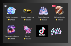 TikTok Geschenke Wert Liste