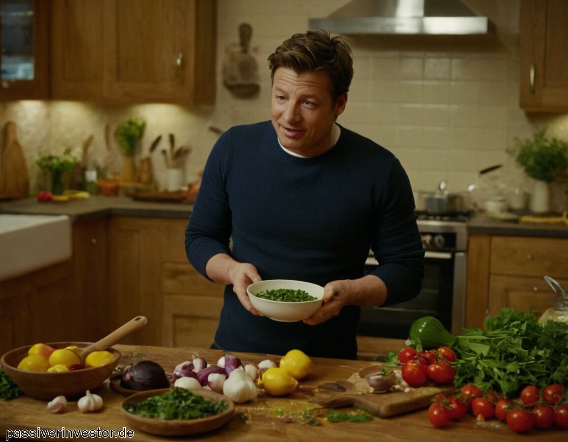 Produktionen und Merchandising-Artikel   - Jamie Oliver Vermögen » Der Koch und sein Vermögen