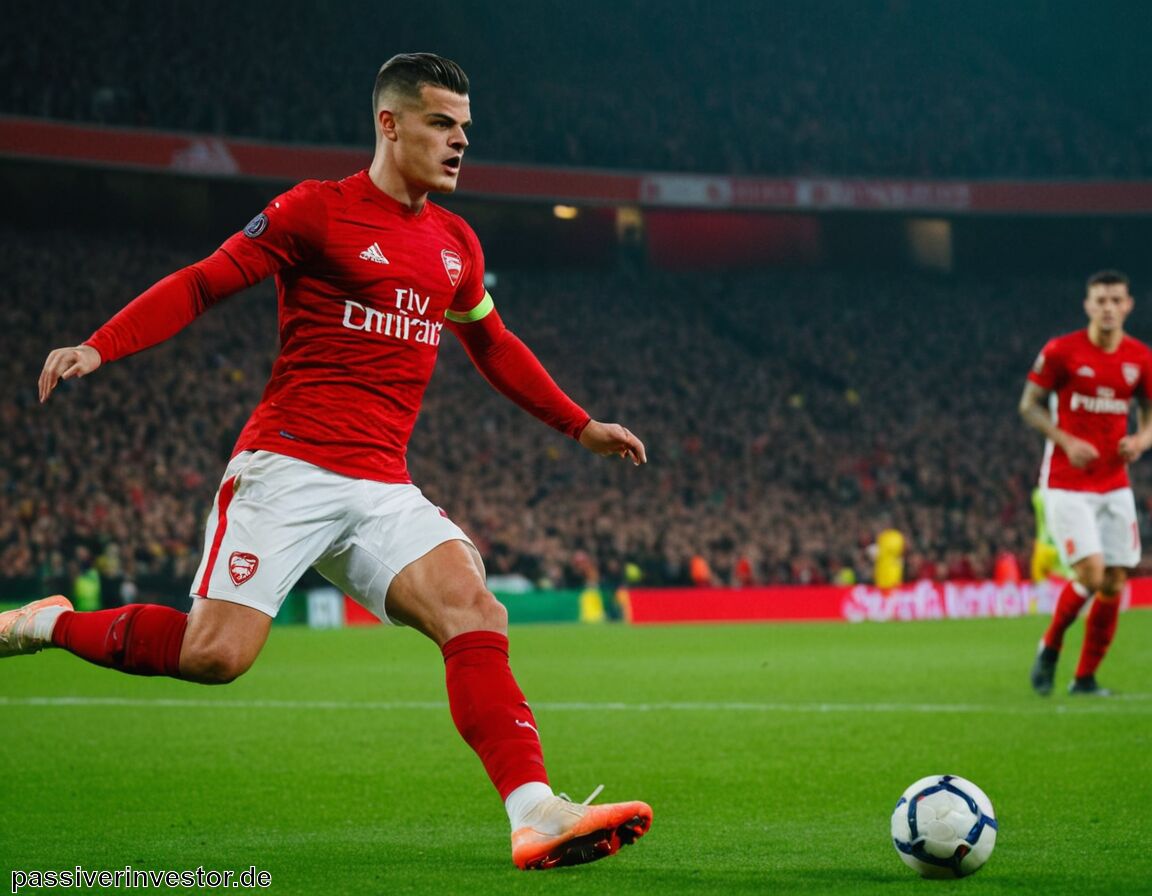 Zusatzeinkommen durch Werbepartnerschaften   - Granit Xhaka Vermögen » Der Profi-Fußballer im Rampenlicht